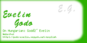 evelin godo business card